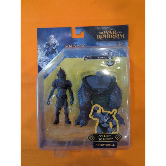 A1 The Lord of Rings: The War of The Rohirrim Shank 4in Build-A Figure- NEW - Picture 1 of 4